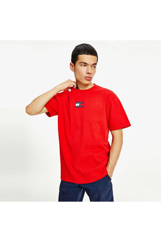 //Tommy Hilfiger Organik PamukTjm Badge T-shirt